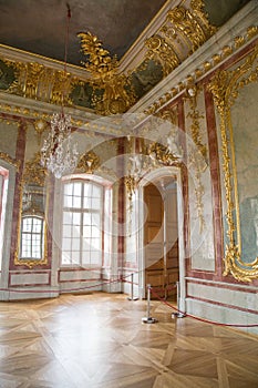 The Gold Hall in Rundale palace, Latvia photo